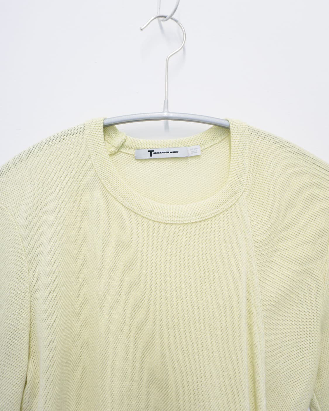 T by ALEXANDER WANG mesh long-sleeve top 상품이미지3