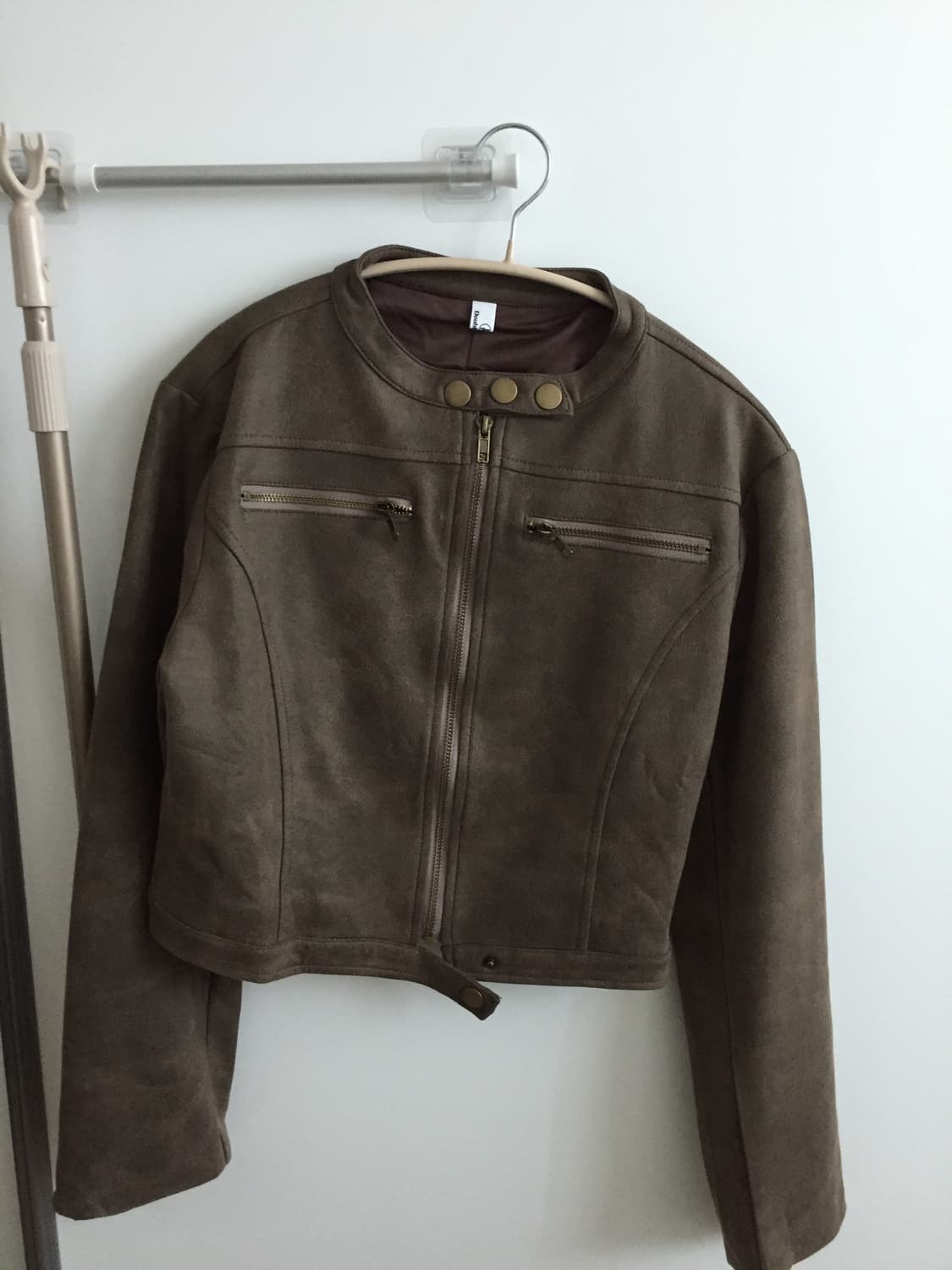 빈티지 브라운 레더자켓 상품이미지2