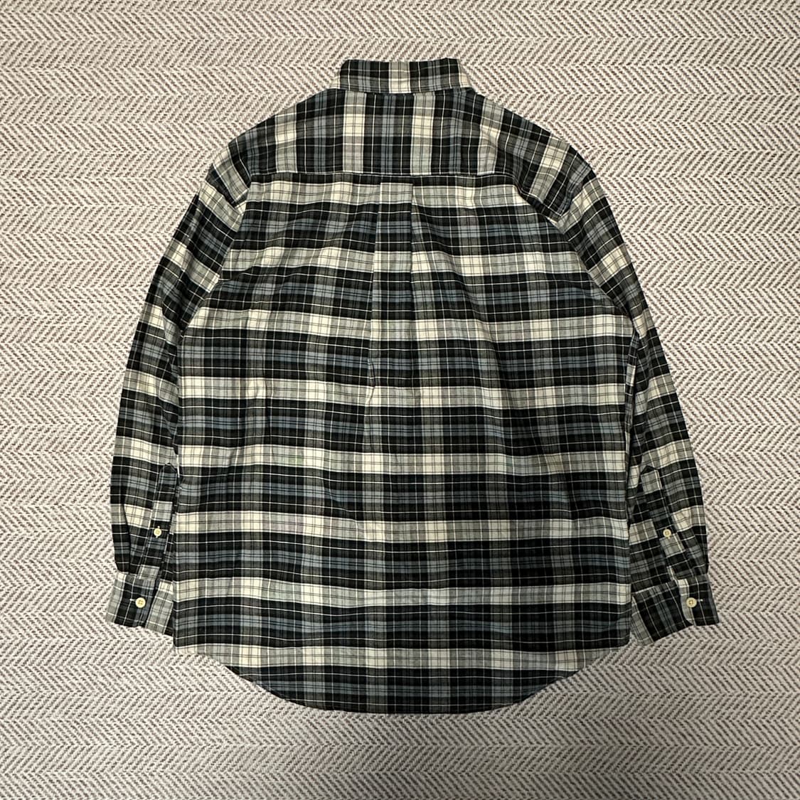 J. CREW cotton check shirt 상품이미지2