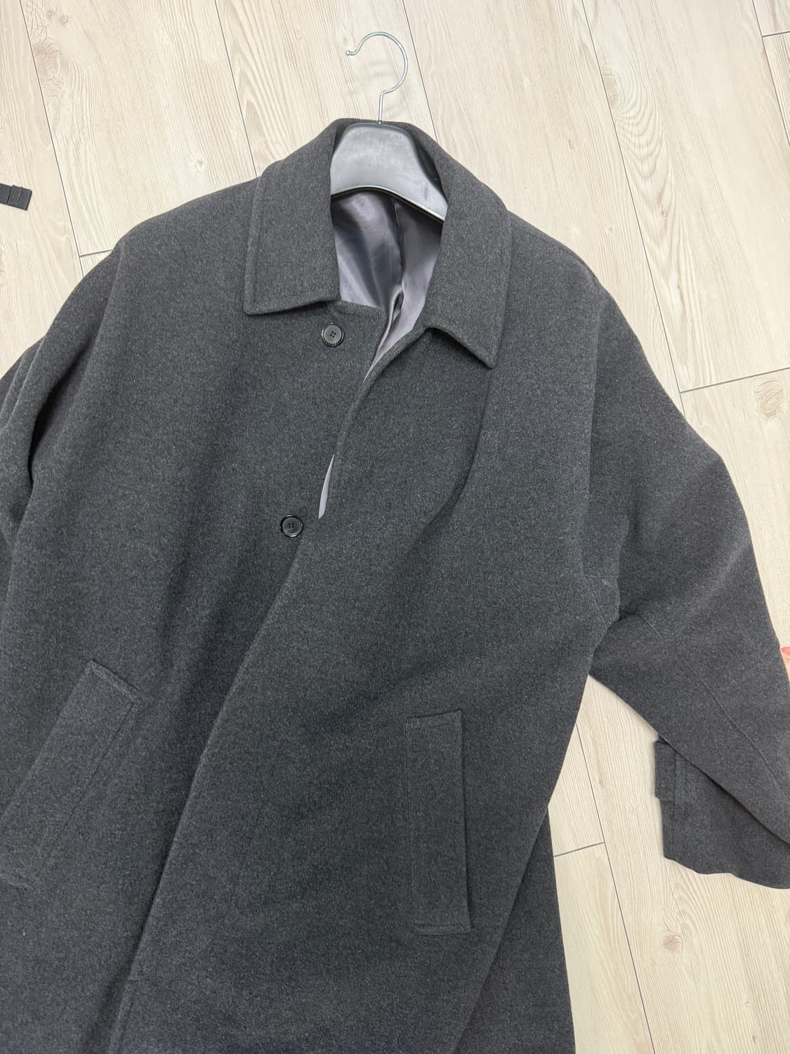 오라리 20fw 모저코트 5사이즈 차콜 상품이미지2