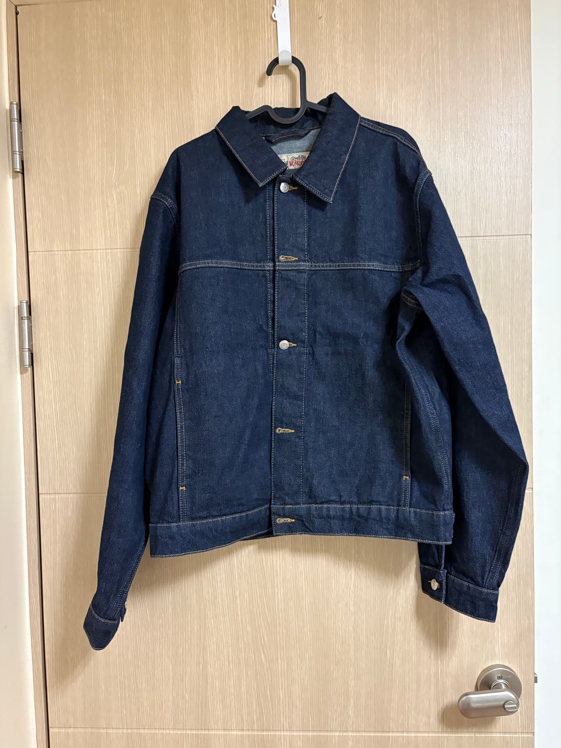[택 있음] 스투시 데님 트러커 자켓 린스드 인디고  L 상품이미지1