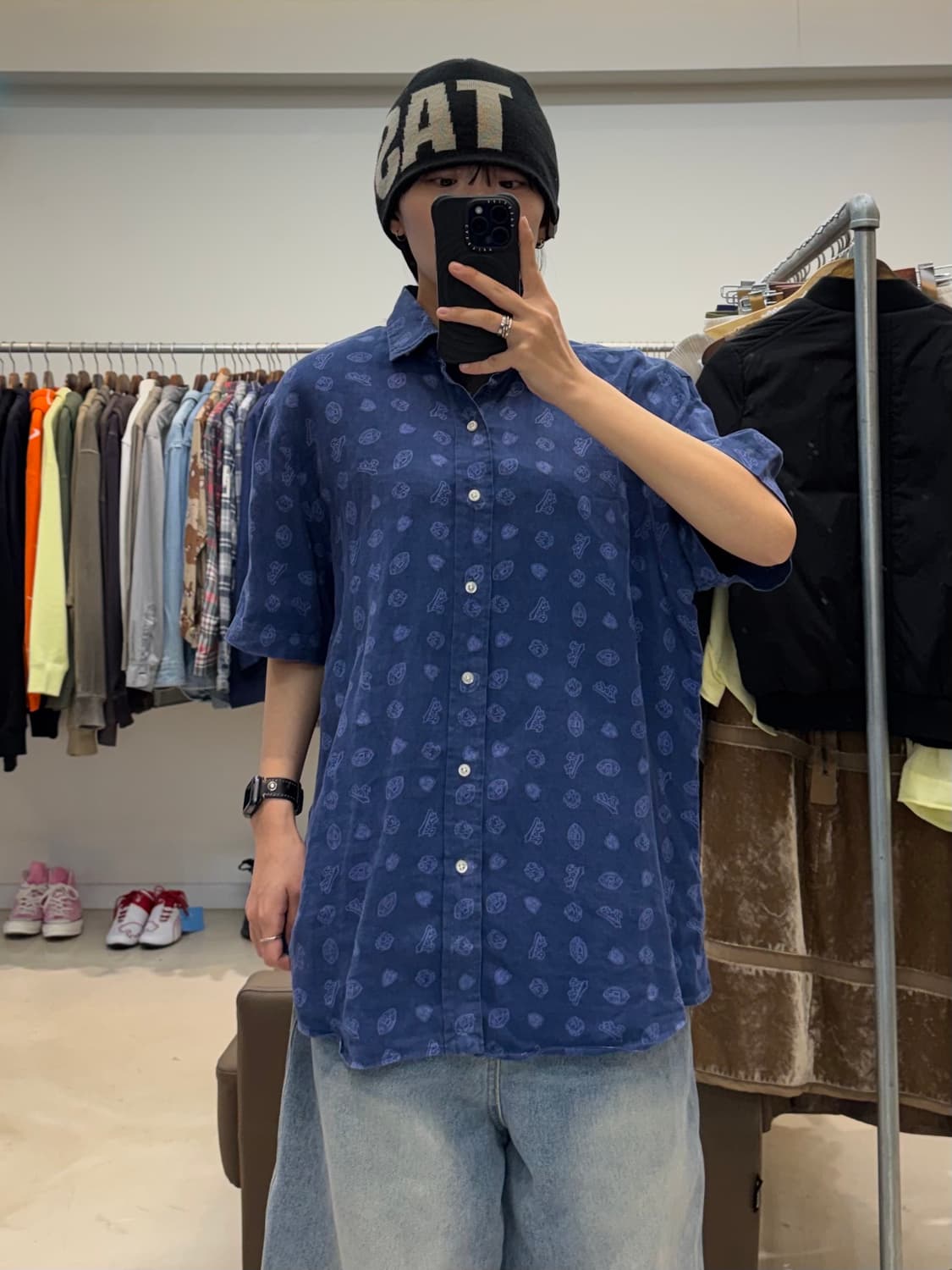 폴로 랄프로렌 린넨 멀티로고 반팔 셔츠 상품이미지4