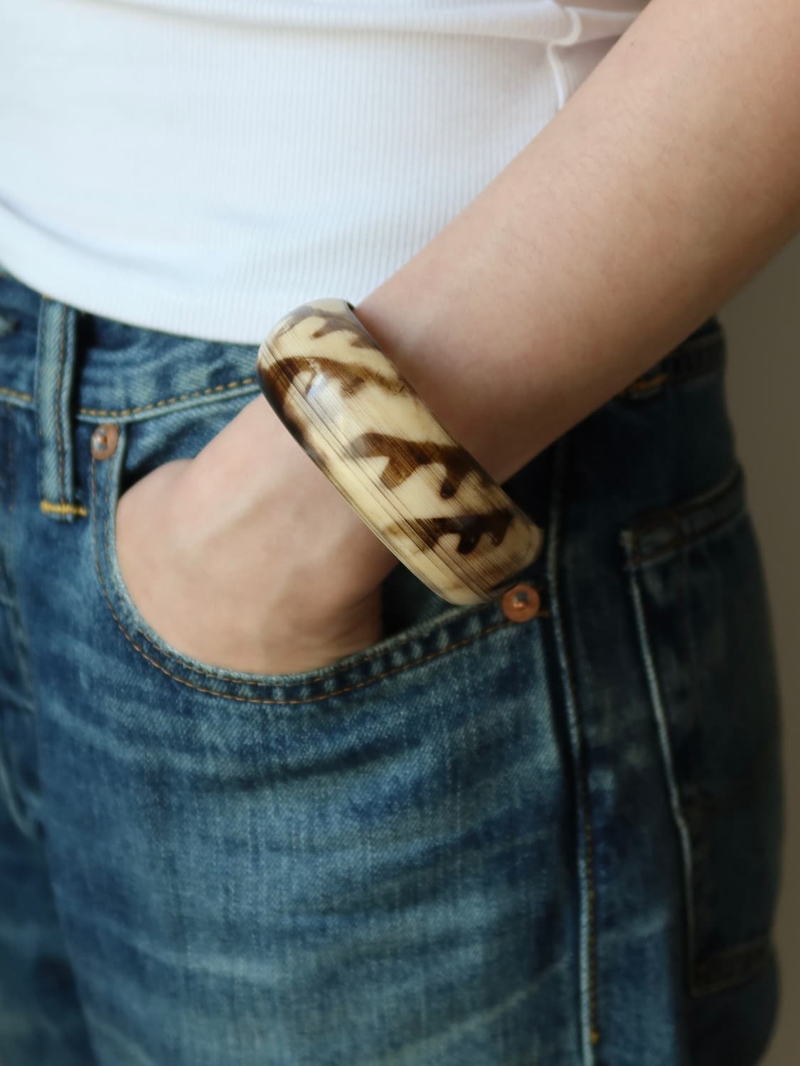 smoke marble bangle 상품이미지2