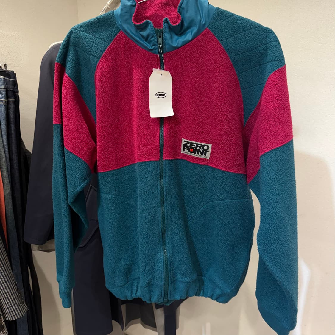 몽벨 플리스 집업 상품이미지1