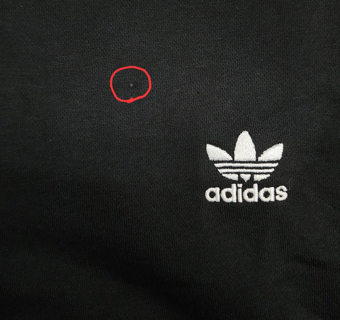 아디다스 오리지널 하프 집업 반집업 긴팔티 2XL 상품이미지5