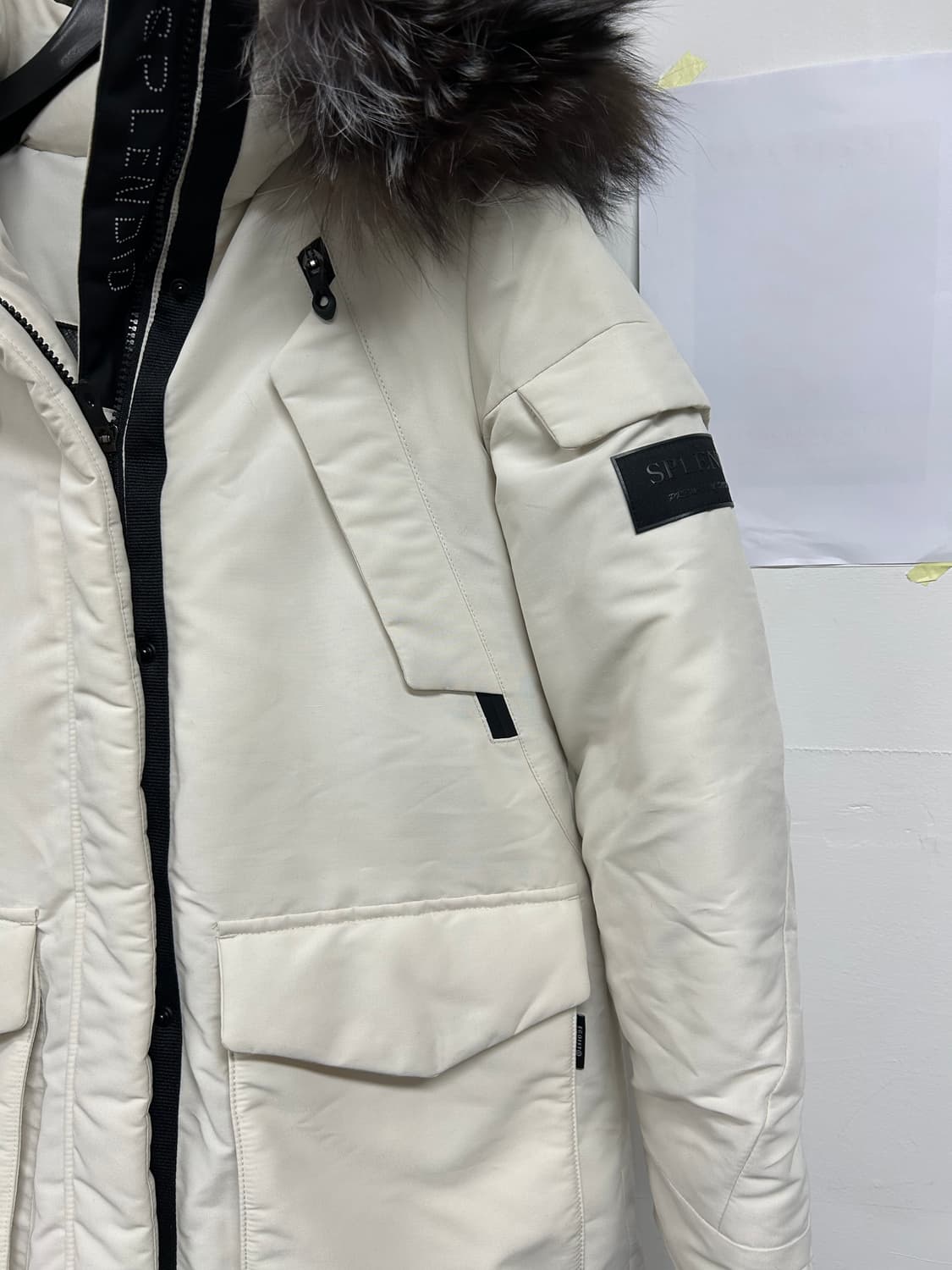 에고이스트 여성 덕다운 패딩 아이보리 55 상품이미지3