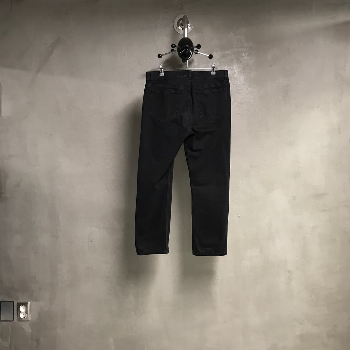 APC 아페쎄 흑청 데님 팬츠 32 상품이미지5