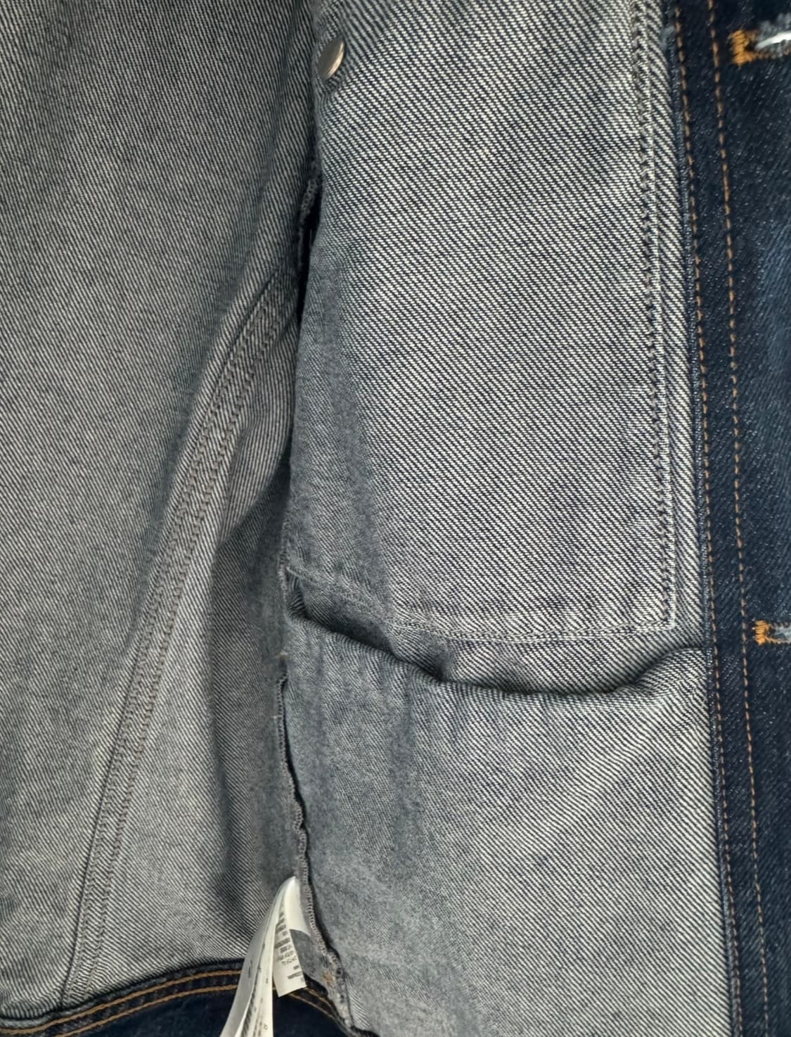 Cos 남성 청자켓 새상품 미착용 상품이미지4