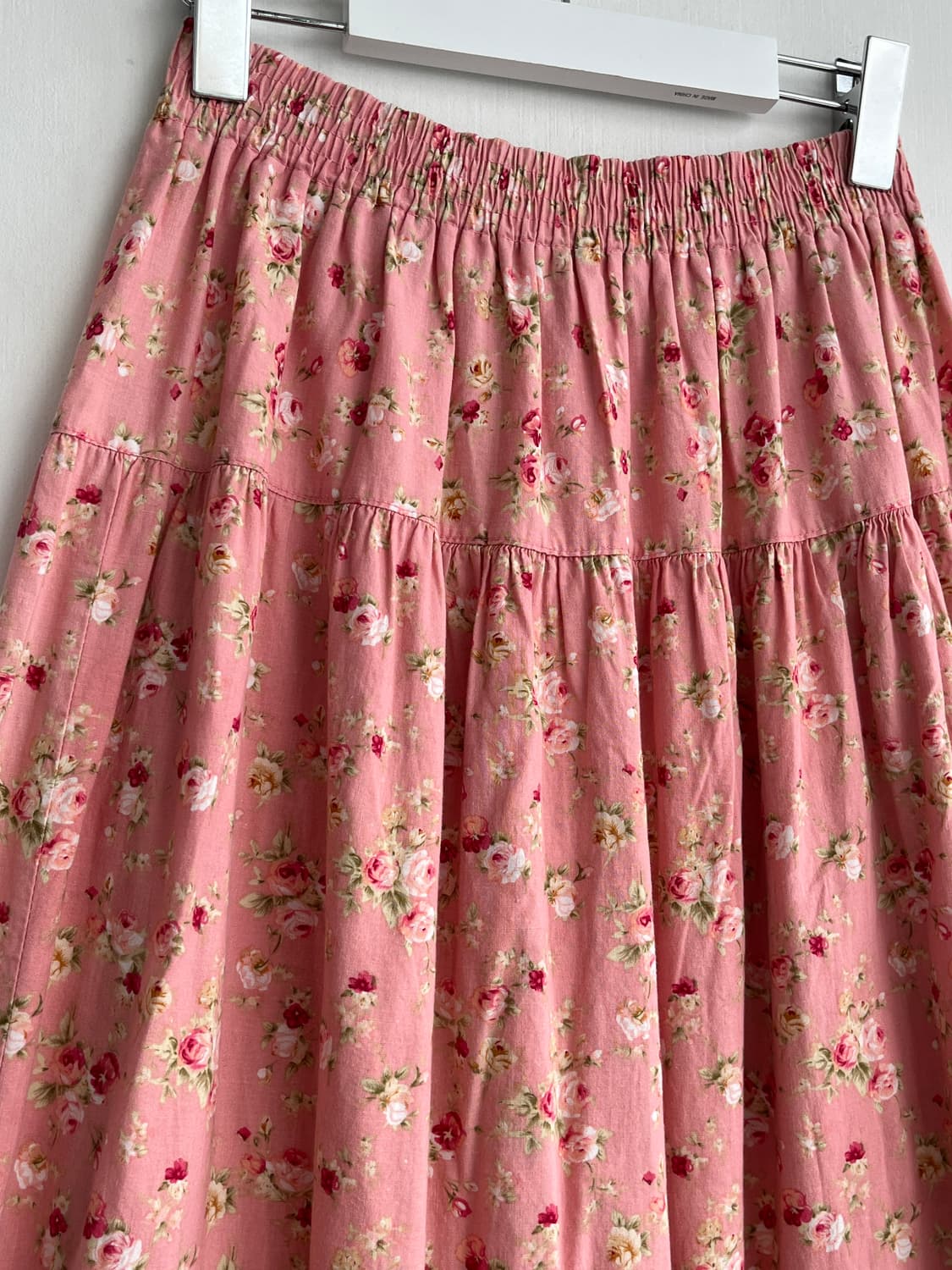 *SALE) 빈티지 핑크 플라워 레이스 스커트 상품이미지2