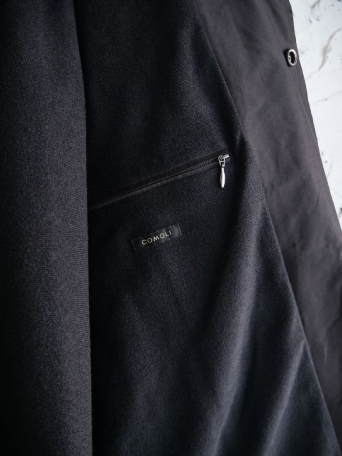 코모리 코튼실크 후디드 코트 택보유 상품이미지4