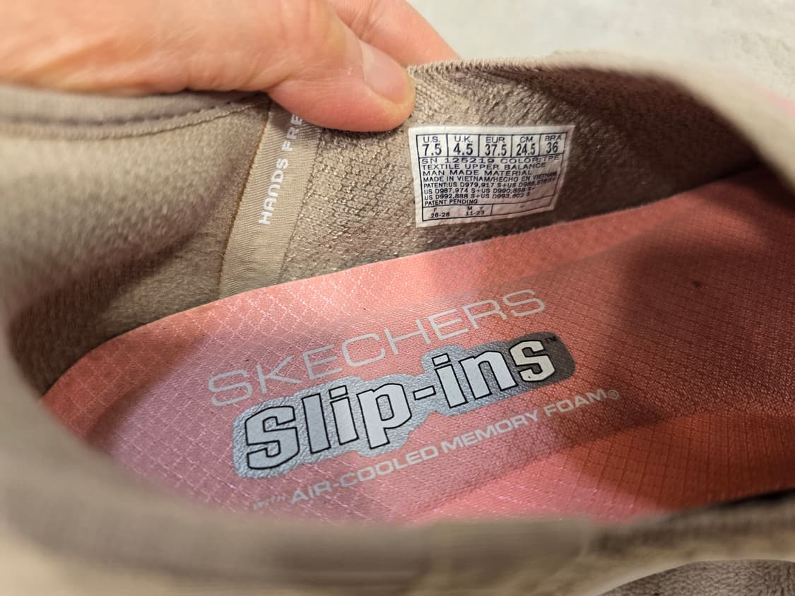 스케쳐스 고워크 슬립온 245mm 베이지 상품이미지6