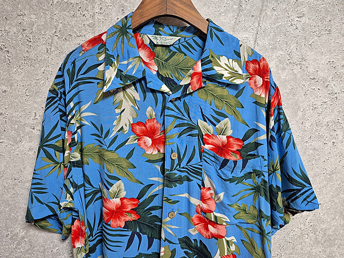 Hawaiian Surf Brand 빈티지 하와이안셔츠 상품이미지3