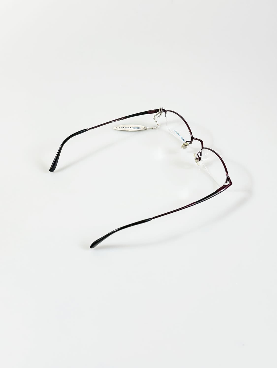 IGEN 반무테 스퀘어 메탈 프레임 빈티지 안경 상품이미지4