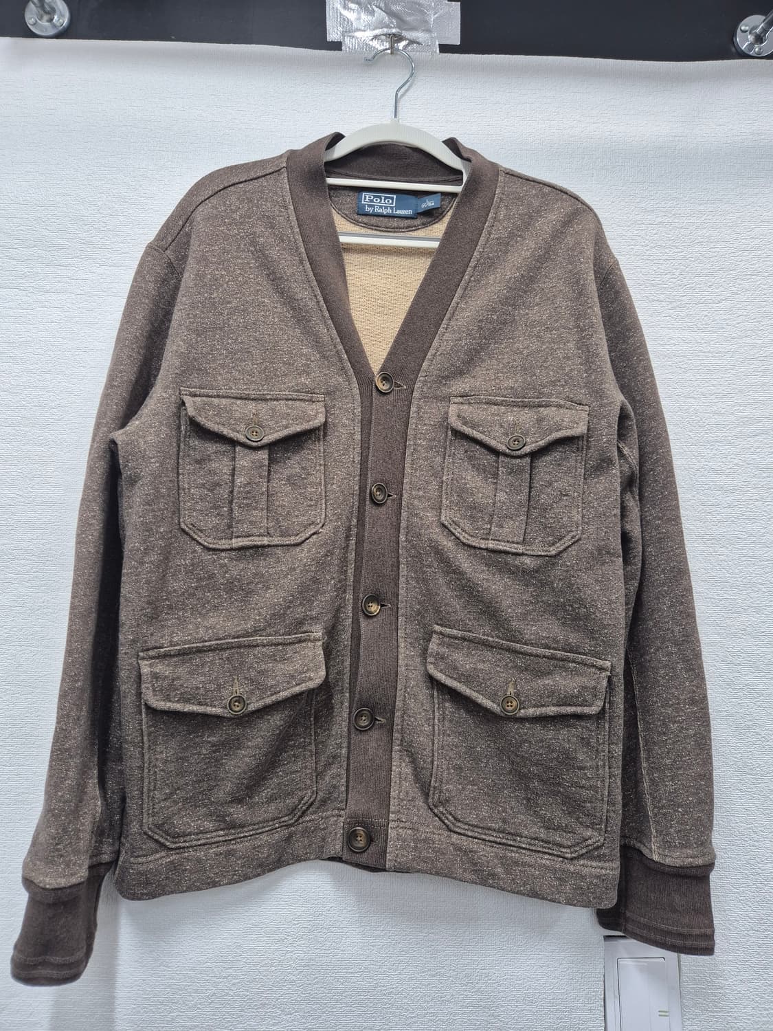 폴로 랄프로렌 포켓 배색라인 가디건 / 95(정품) 상품이미지1