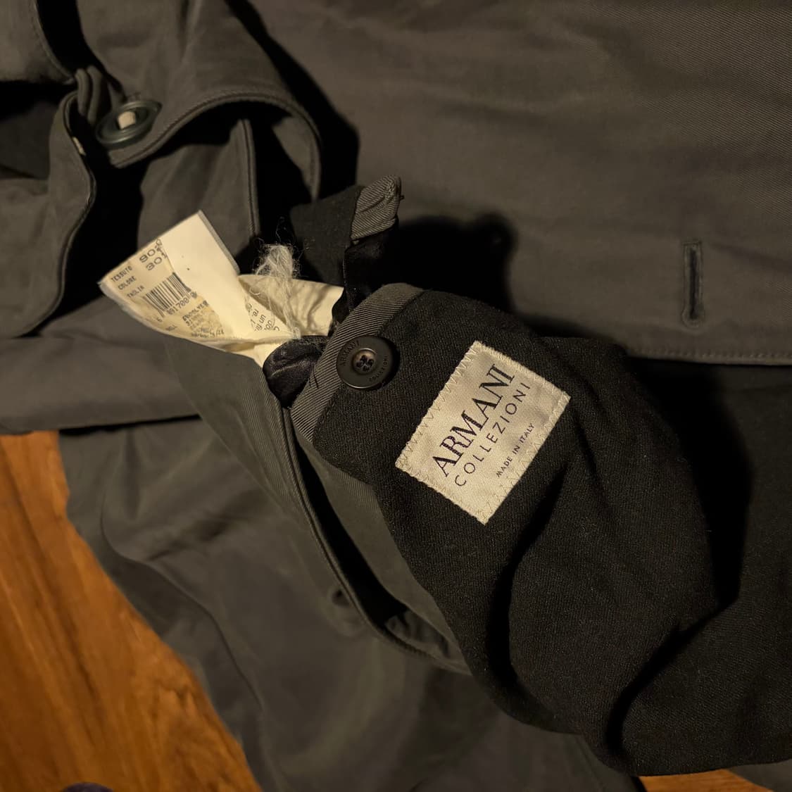 Armani collezioni 밀리티리 버튼 코트 상품이미지5