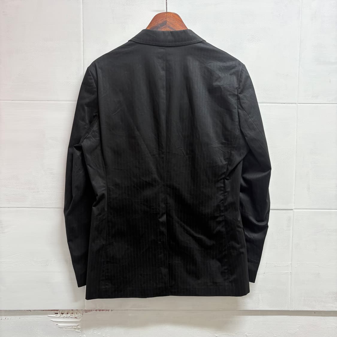 요지야마모토 yohji Yamamoto A.A.R 핀스트라이프 자켓  상품이미지5