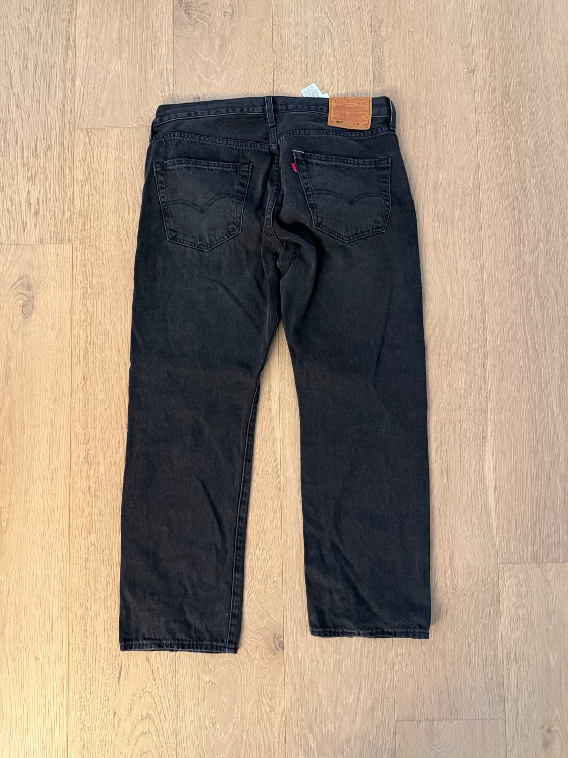 Levi's 베이크루 별주 501 블랙 w34 L28 상품이미지2