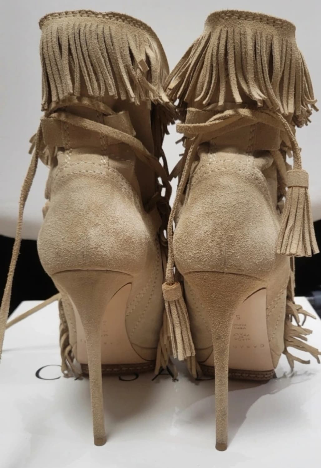 CASADEI 카사데이 y2k 프린지 모카힐 상품이미지2