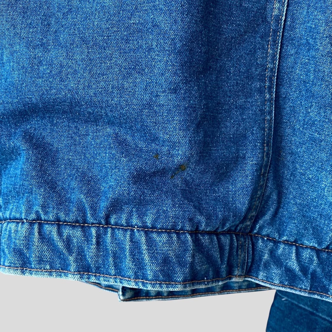 (L-XL)80s Saddle King Western 쉐르파 데님자켓 상품이미지10