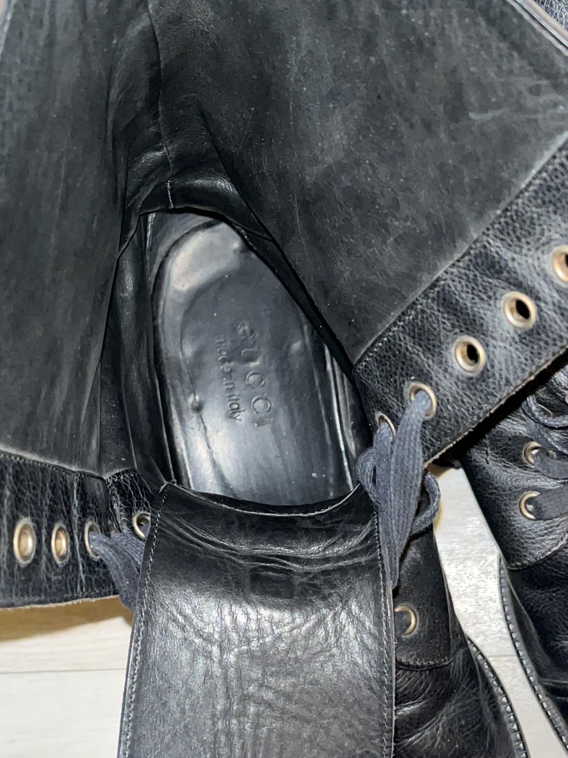 [280] 구찌 밀리터리 부츠 gucci boots 상품이미지5