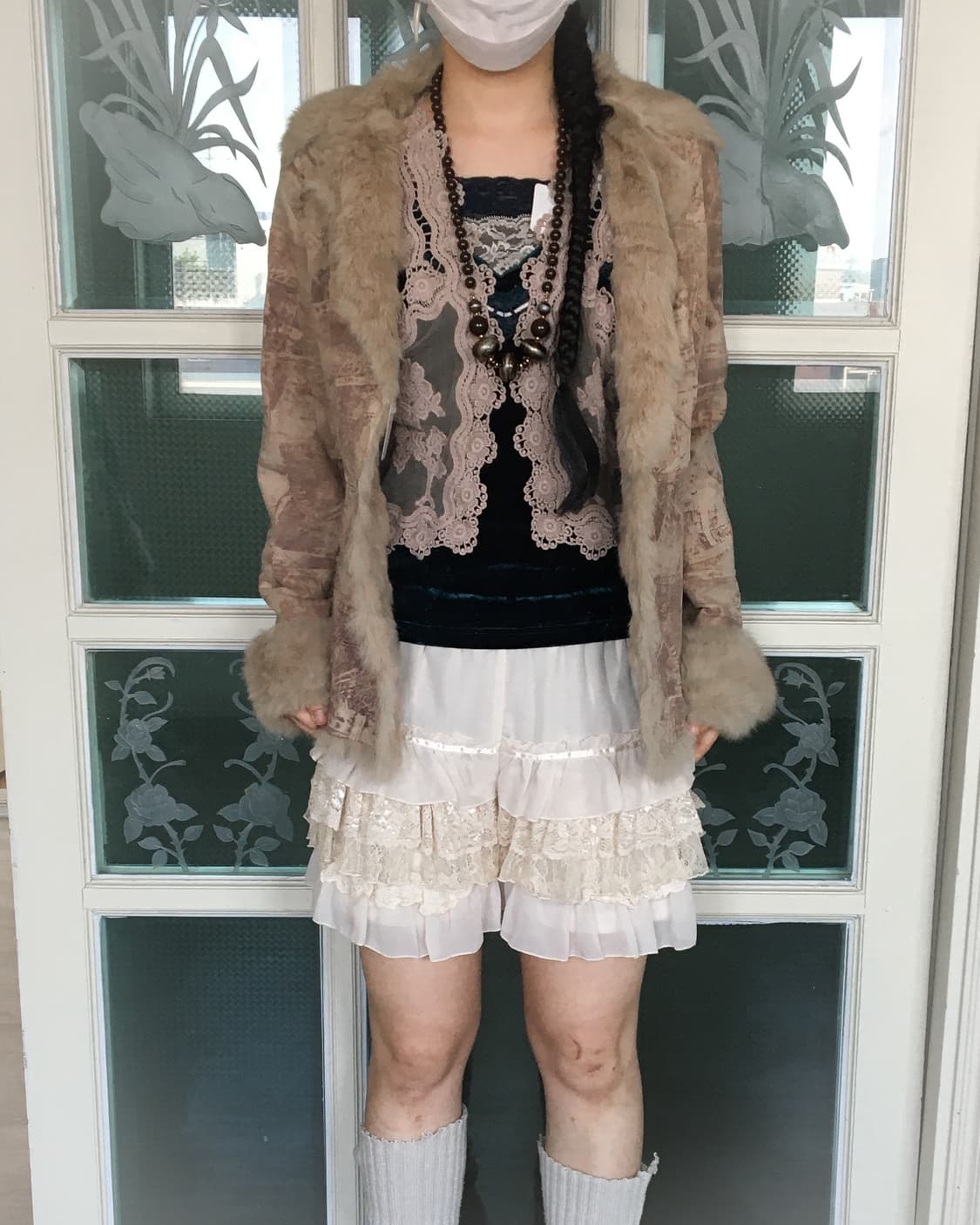 Crochet point open vest 상품이미지6