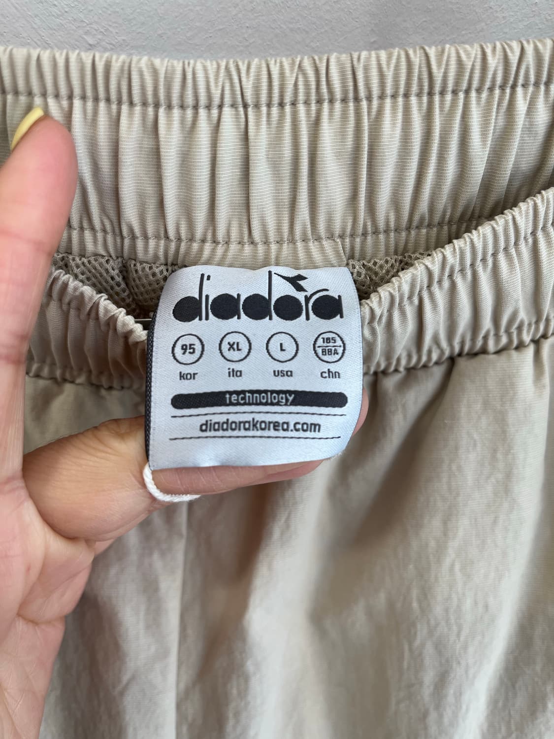 디아도라 베이지 조거팬츠 상품이미지5
