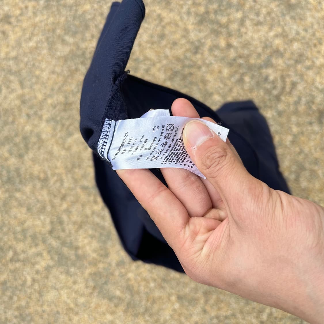 브룩스 브라더스 옥스퍼드 솔리드 네이비 셔츠 상품이미지5