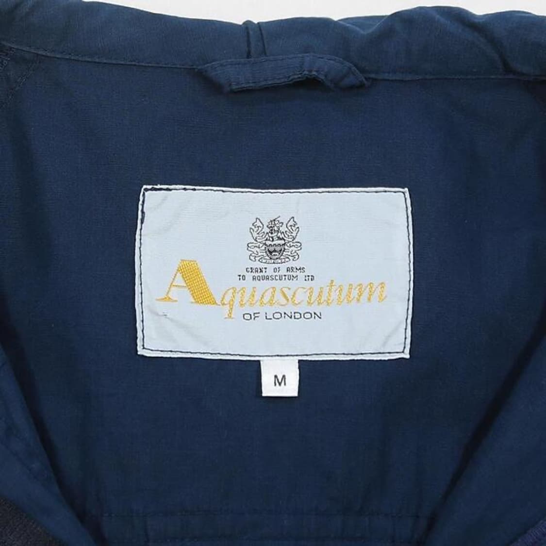 (착용컷) Aquascutum 후드 아노락 자켓 (M) 상품이미지6
