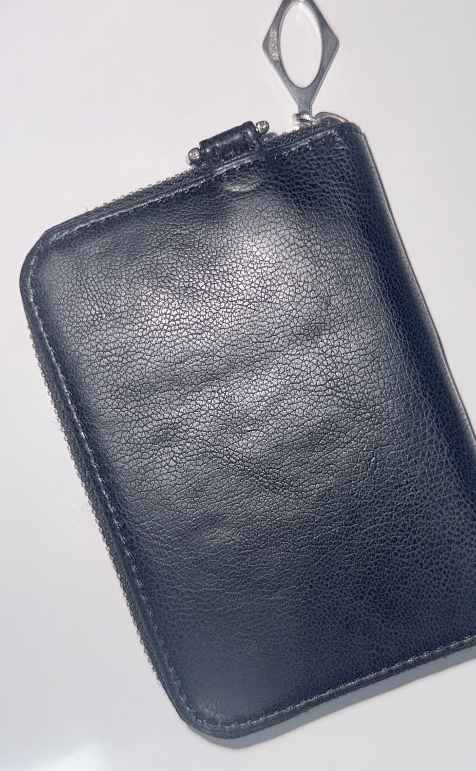 미스치프 롬버스 집어라운드 월렛 지갑 블랙 상품이미지3