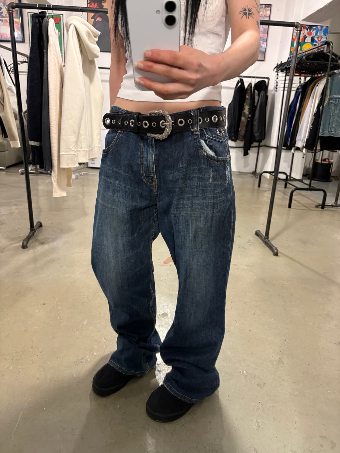 빈티지 데님팬츠 상품이미지2