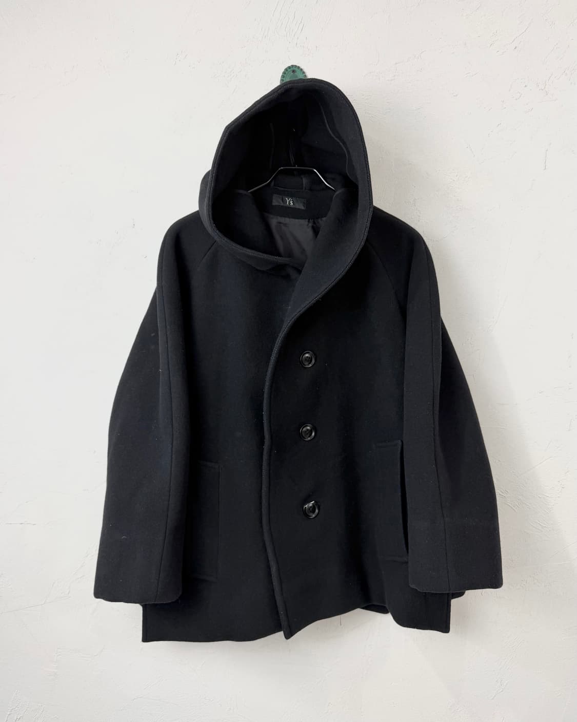 Y's 요지 야마모토 후디드 울 자켓 상품이미지2
