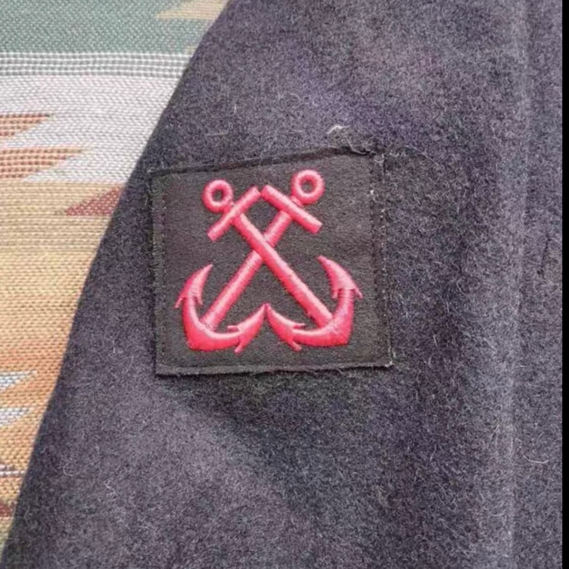 Vintage] 70s-80s 프랑스 해군 오리지널 울 세일러 자켓 상품이미지5