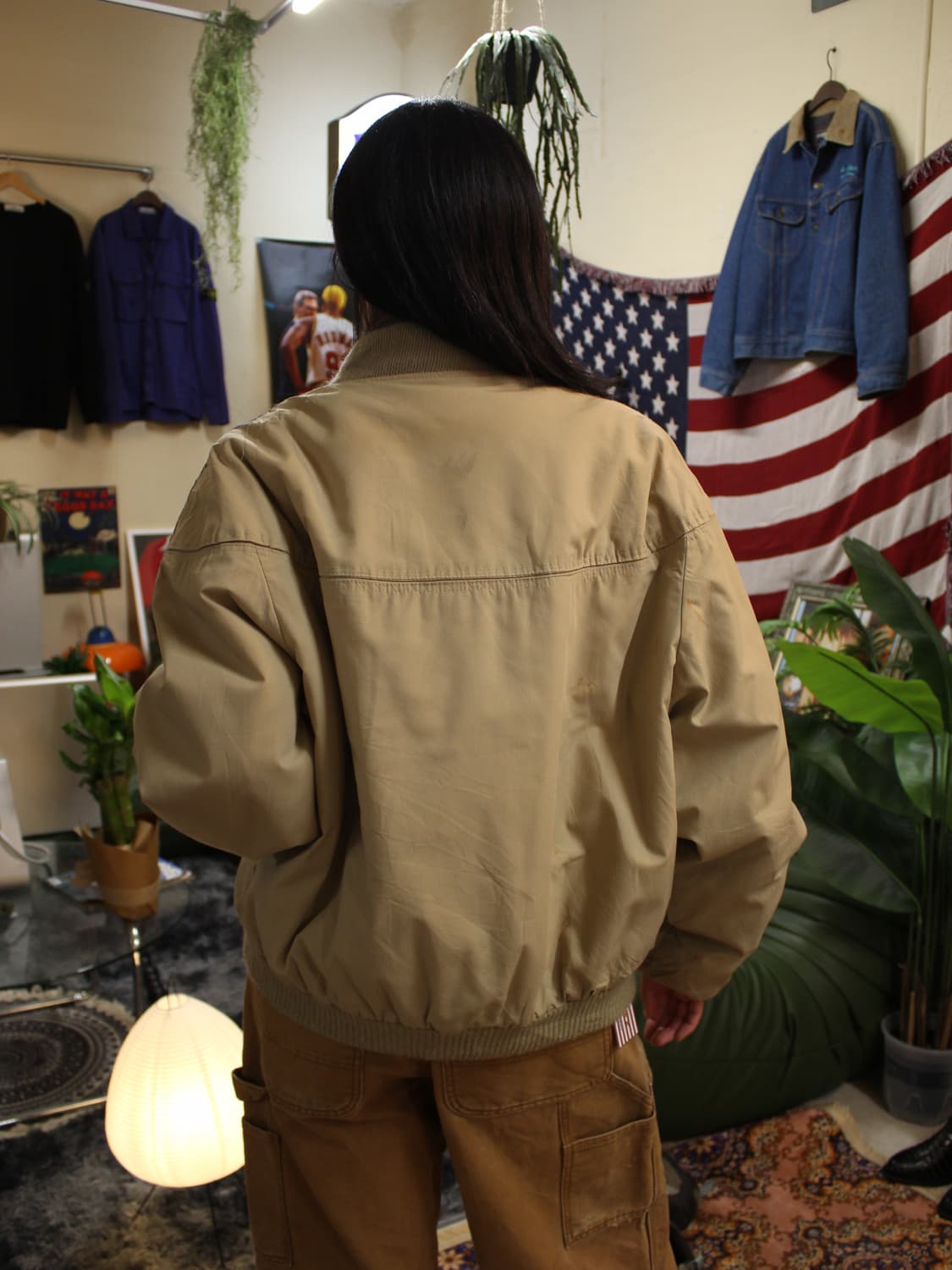  70s Thrashed MA-1 Talon zip Flight Jack 상품이미지5