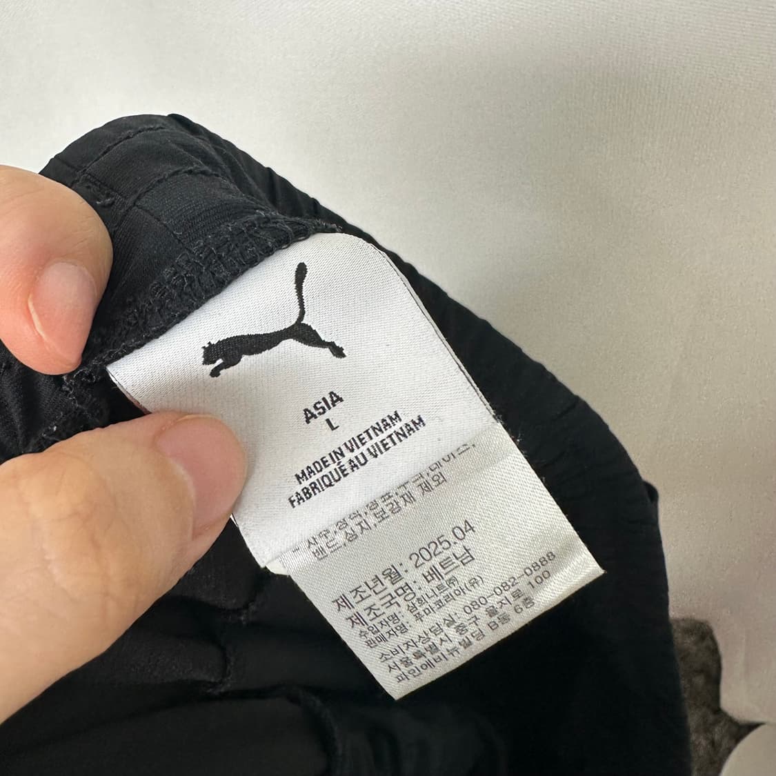 푸마 남성 밴딩 스판 바지 추리닝 6부  L 상품이미지8