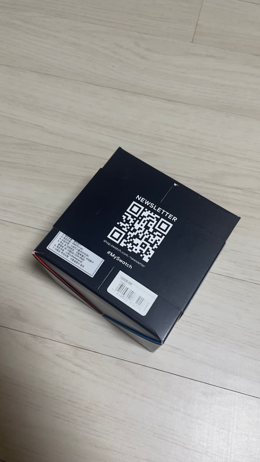 SWATCH 스와치 쿼츠 손목시계 CHECKPOINT BLACK 상품이미지4