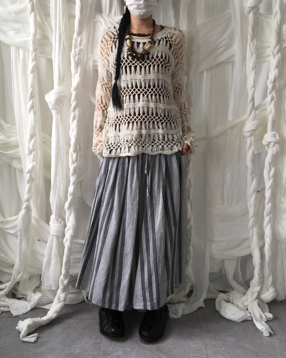 Ethnic mood net top 상품이미지6