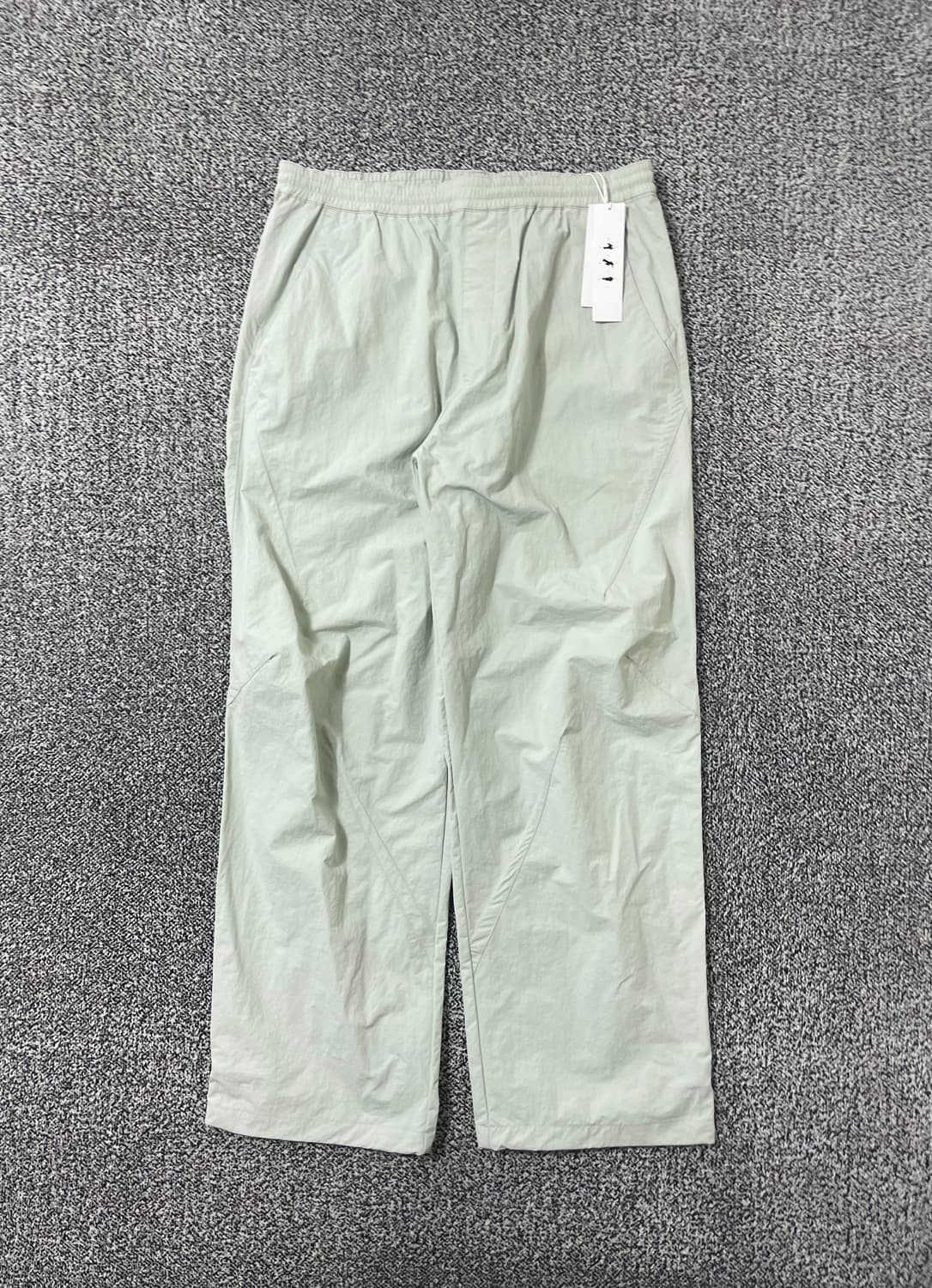 빈티지9.(새상품) FREKER 프리커 나일론 바스락 팬츠 민트 벌룬팬츠 상품이미지1
