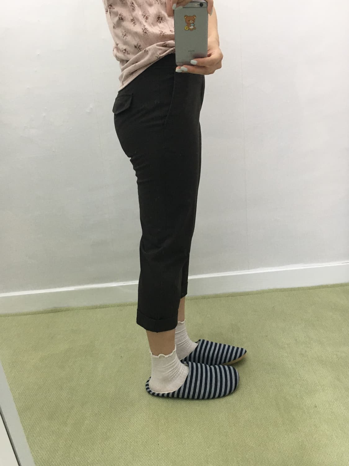 유니클로 브라운 팬츠 상품이미지5
