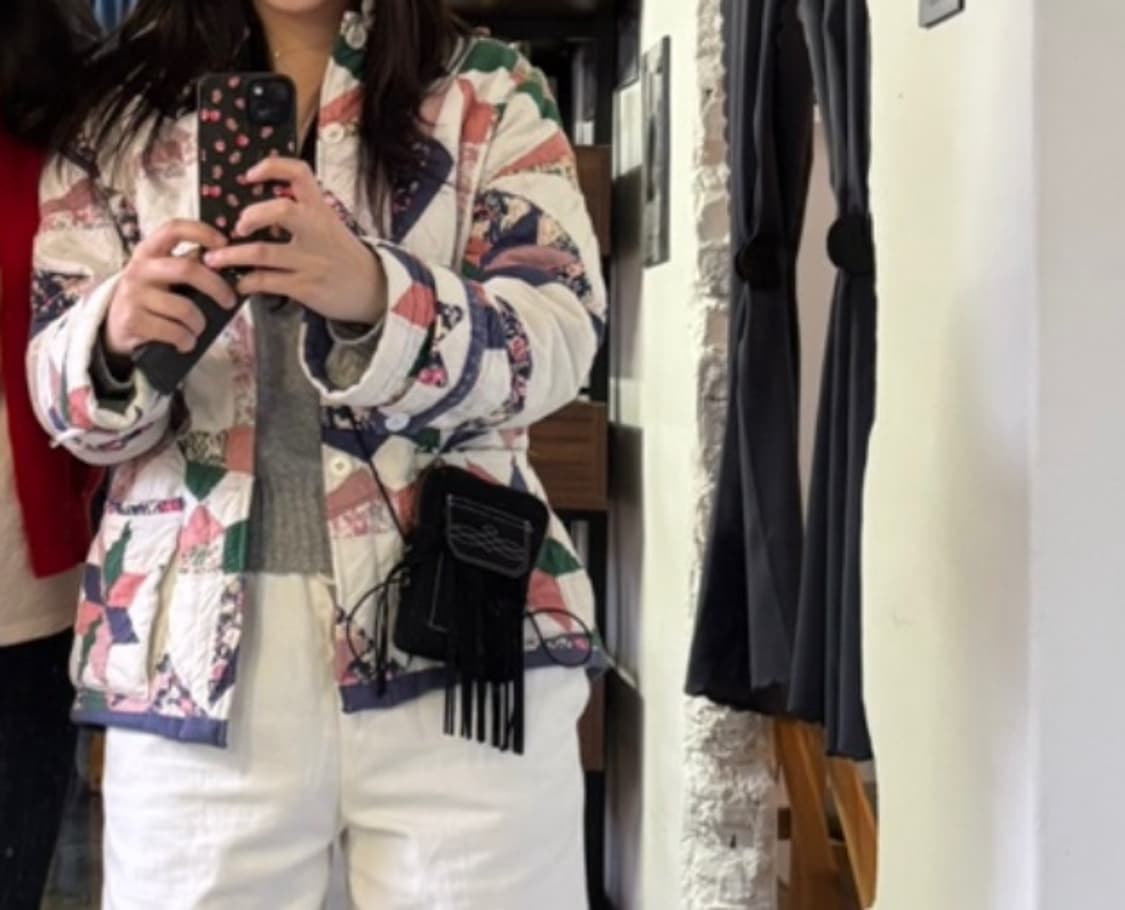 American vintage Quilt jacket 퀼트자켓 상품이미지4