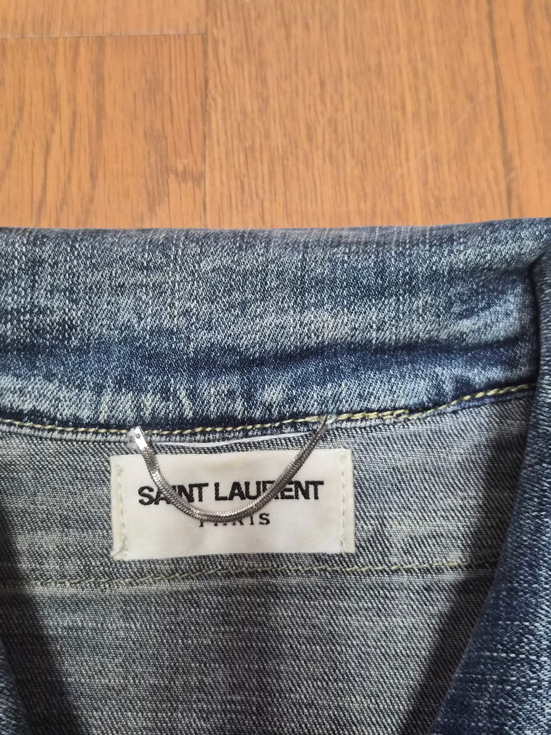 (정품) 생로랑 여성 청자켓 55-66 (명품 여자 상의) 상품이미지4