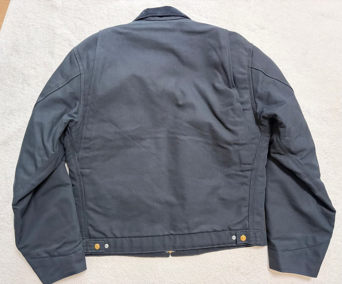 [M]칼하트 j001 디트로이트 워크 자켓 (Made in USA) 블랙 상품이미지3