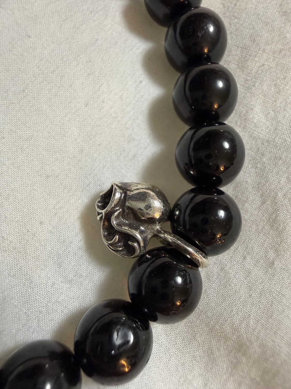 [L] 크롬하츠 하트 비즈 인보 원본 상품이미지3