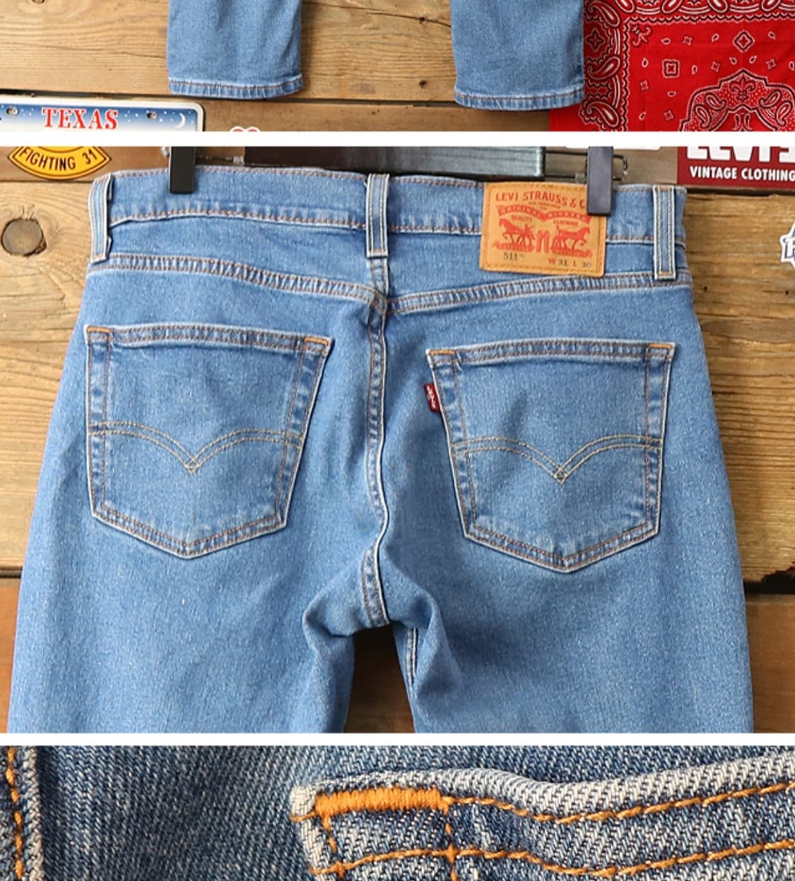 LEVIS 리바이스 511 슬림핏 데님 30사이즈  상품이미지6