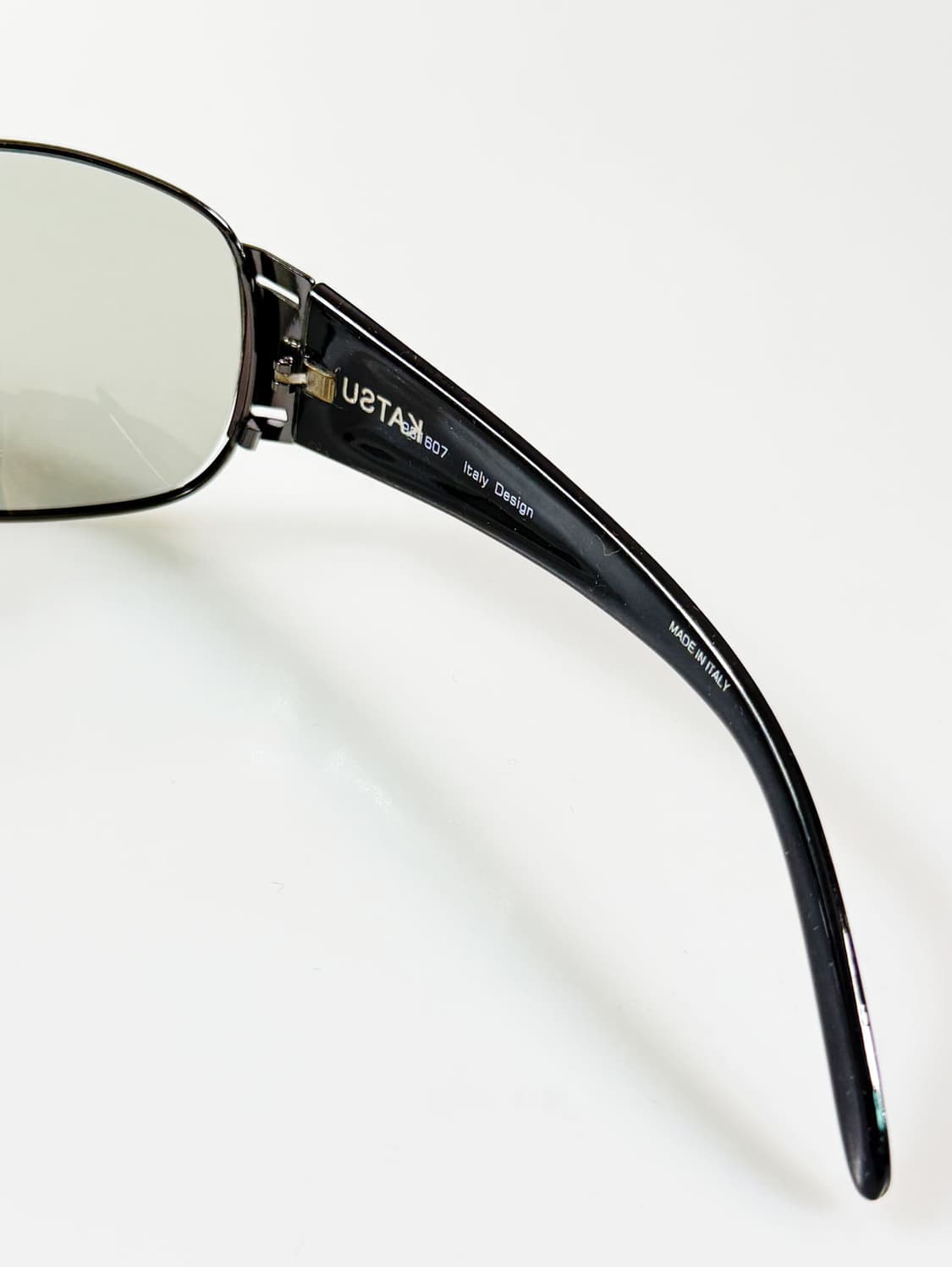 90s KATSU 스퀘어 보잉 프레임 빈티지 선글라스 상품이미지6