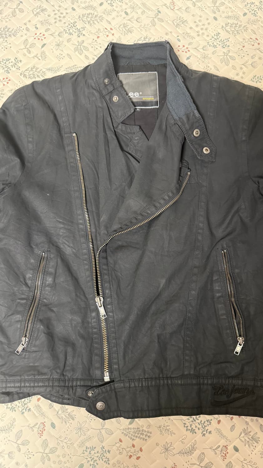 (희귀매물) Lee 코팅 라이더 자켓 상품이미지3