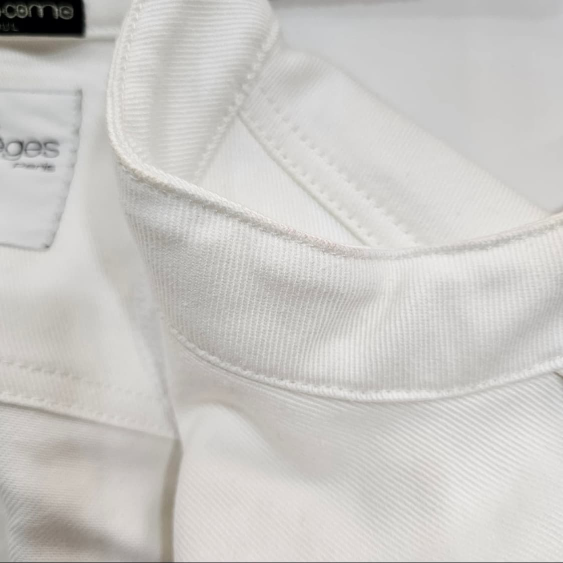 1회착 꾸레쥬 코튼 바이커 자켓 상품이미지5