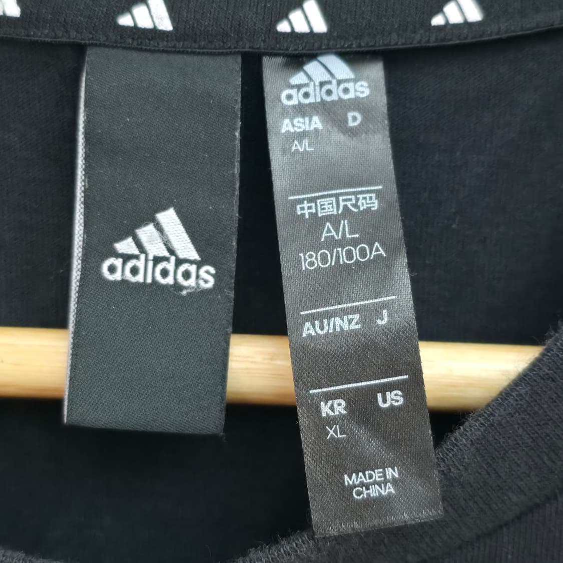 [XL] 아디다스 블랙 카모 반팔티 상품이미지5