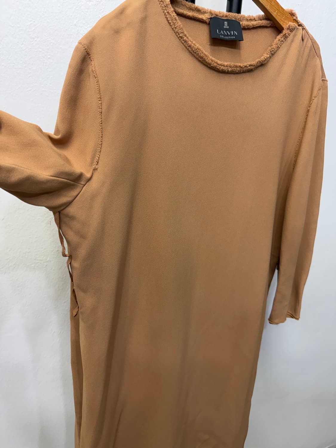 정품) 랑방 한섬 언발 원피스 88  상품이미지4