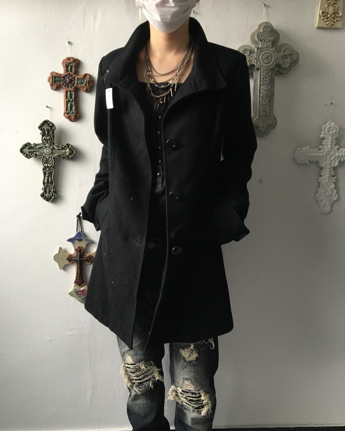 High neck coat 상품이미지9