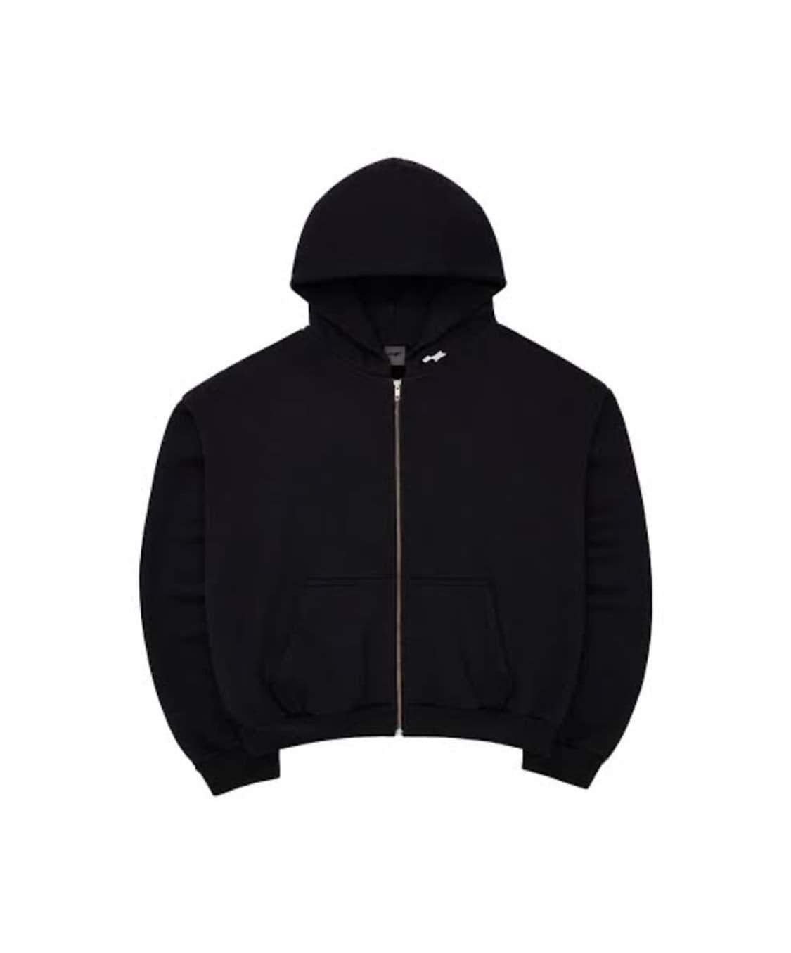 Skylrk 헤일리 black zip up hoodie 상품이미지1